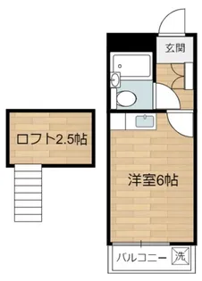 メゾンドゥshino美好町【2階】の間取り