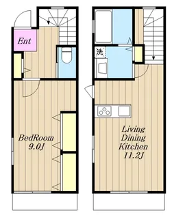 神奈川県厚木市林4【一戸建】の間取り