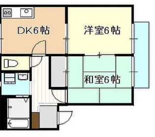 ディアスリッチ【2階】の間取り