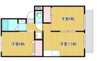 ソレイユ新田【2階】の間取り