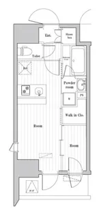 アークマーク大森町アジールコート【5階】の間取り