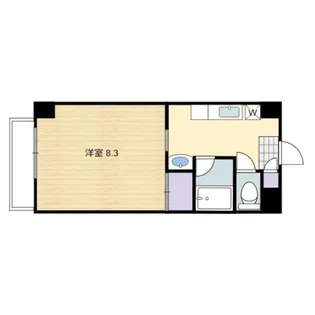 ヴィラ津島【4階】の間取り