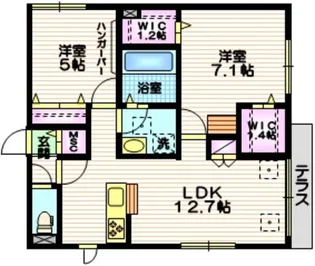 東京都世田谷区奥沢2【マンション】の間取り