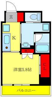 埼玉県川口市西川口1【マンション】の間取り
