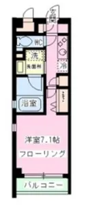 ヴィルヌーブ蔵前【3階】の間取り