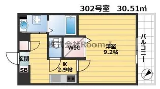 ラ・フォンテ萱島・旭化成ヘーベルメゾンHEBEL HAUS【3階】の間取り