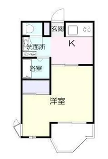 ポルタ日向【2階】の間取り