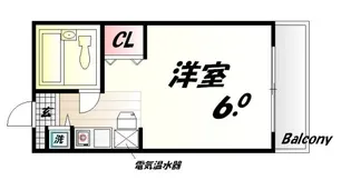 シティゴールド【5階】の間取り