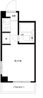 ヴィラホワイト走井【2階】の間取り