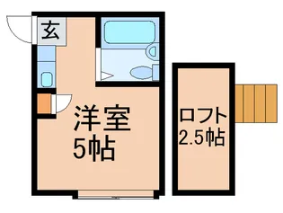 ライブコアひばりヶ丘【1階】の間取り