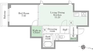 コモド【3階】の間取り