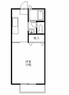 メゾン平松ラ・フォンテーヌI【1階】の間取り