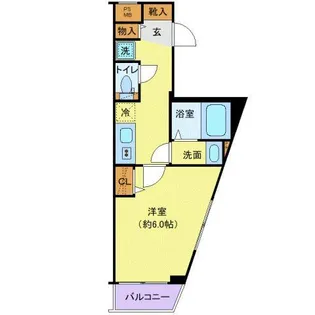 クレヴィスタ赤羽【2階】の間取り