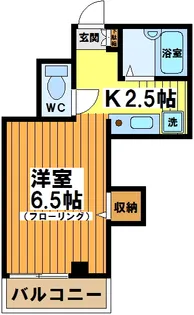東京都杉並区方南1【マンション】の間取り