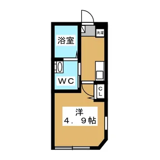 メゾン・ド・ジョワ西谷【1階】の間取り