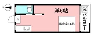 上原コーポラス【3階】の間取り