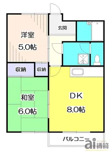 清瀬シティハイム【2階】の間取り