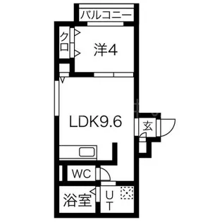 Polaris Hibarigaoka【1階】の間取り
