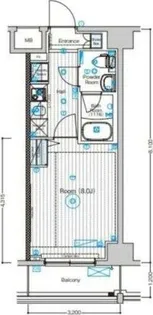 フュージョナル東墨田【2階】の間取り