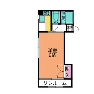 コスモス京和【3階】の間取り