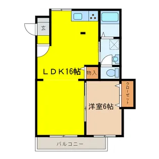 マイキャッスルパートVII【1階】の間取り