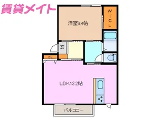 MAST TOWN神戸50 N棟【2階】の間取り