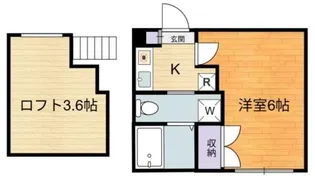 東京都中野区新井3【アパート】の間取り