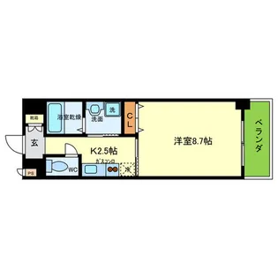 グリーンミモザ小林【3階】の間取り