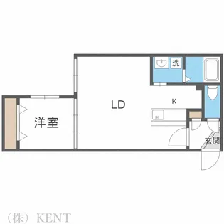 メルベイユ元町【3階】の間取り