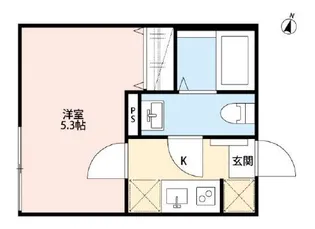 Crecia梅田【1階】の間取り