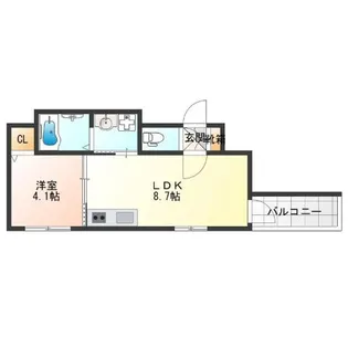 KISHINOSATO ST【3階】の間取り