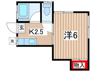 鈴木コーポ【2階】の間取り