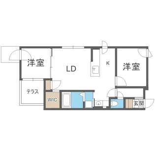 Next Ave.KOTONI【2階】の間取り