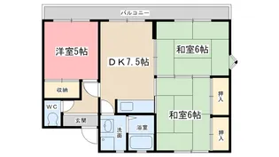 コーポ弘和【2階】の間取り