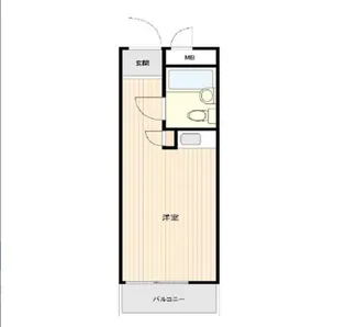 TOP市ヶ谷 1【4階】の間取り