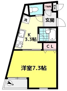 サンガーデン宮本町【2階】の間取り