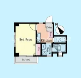 マ・シャンブル【1階】の間取り