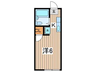 レオ新横浜 C【2階】の間取り