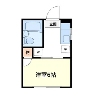 櫻木ハイツ【2階】の間取り