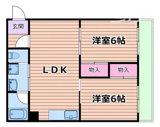 吉本マンション【3階】の間取り