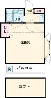 Rays駒沢大学【1階】の間取り