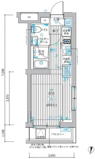 ベルグレード吉野町【5階】の間取り