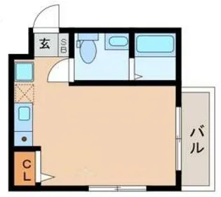 ファーストヒルズ武蔵小金井B棟【2階】の間取り