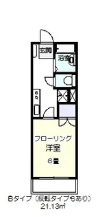 リーフ浜田山【2階】の間取り