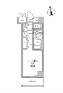 ルネサンスコート浅草【7階】の間取り
