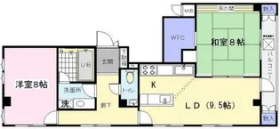 小形ビル【4階】の間取り