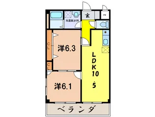 アマーブレSUEHIRO【3階】の間取り