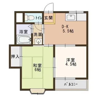 WESTヒルズ神田【2階】の間取り
