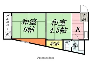 泉マンション【2階】の間取り