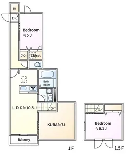 マインハオス【1階】の間取り
